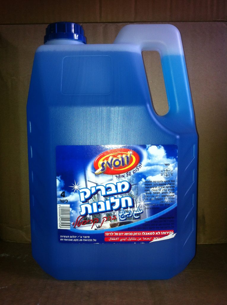 תמונת מוצר: נוזל חלונות 4 ליטר