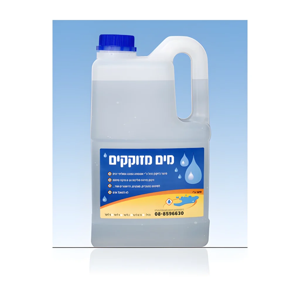 מים מזוקקים 4 ליטר